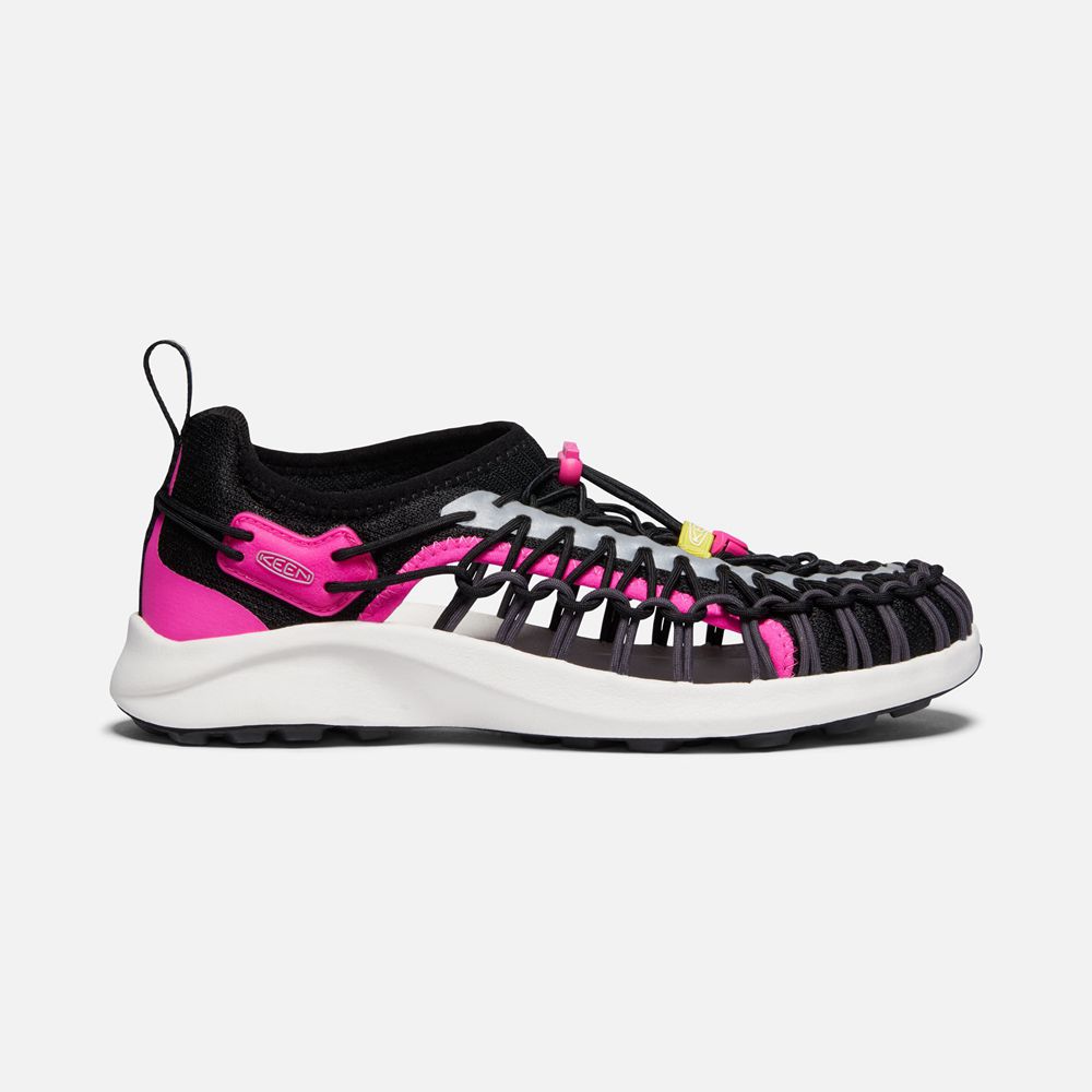 Zapatos Marca Keen Mexico Negros/Rosas - Mujer Uneek Snk Shoes - ZW7503691